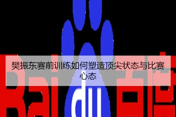 樊振东赛前训练如何塑造顶尖状态与比赛心态